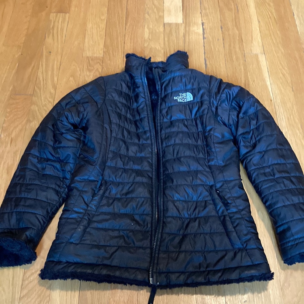 North face reversible jacket